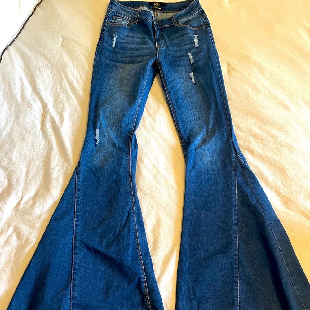 Lucky & Blessed western jeans